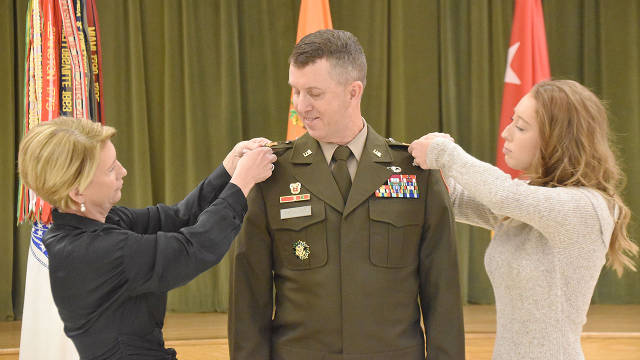 Howard promoted to brigadier general  