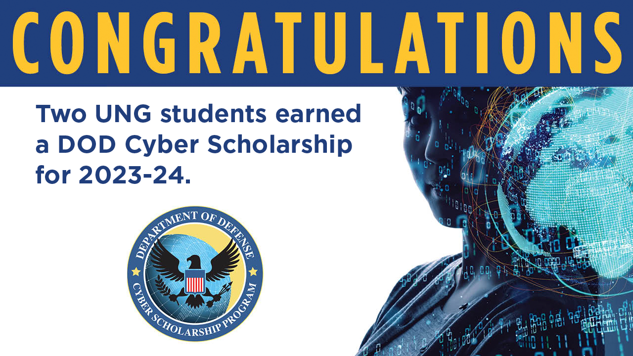 Students earn DOD Cyber Scholarship 