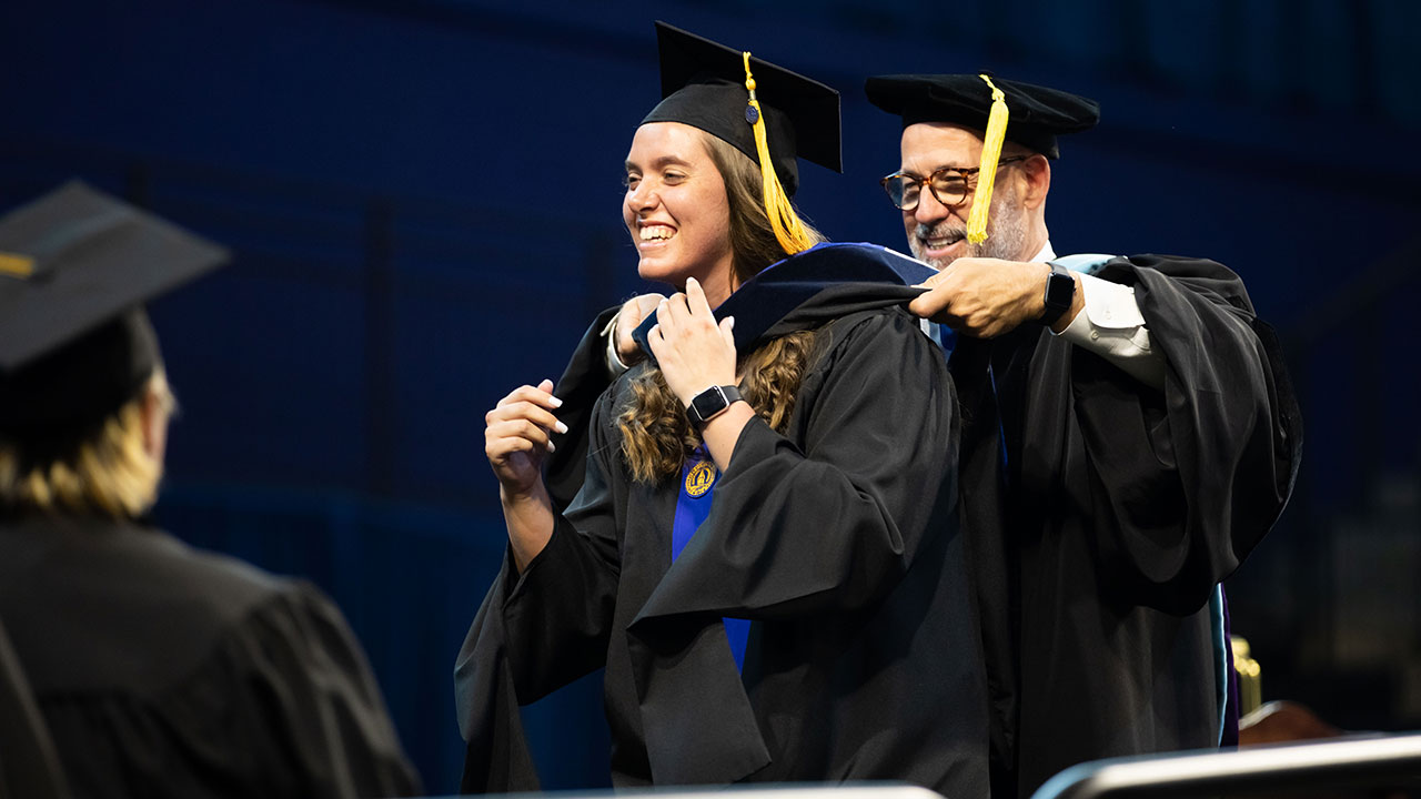 UNG will hold its spring commencement ceremonies May 2-3 in the Convocation Center at UNG's Dahlonega Campus. The May 2 ceremony will honor graduate degree recipients.