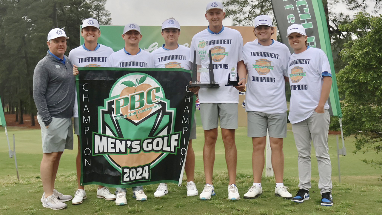Men's golf team wins first PBC title