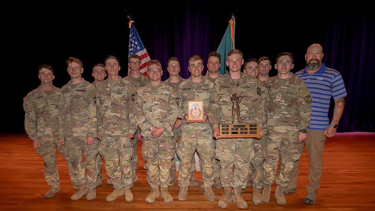Cadets finish strong at  Small Arms Championship 