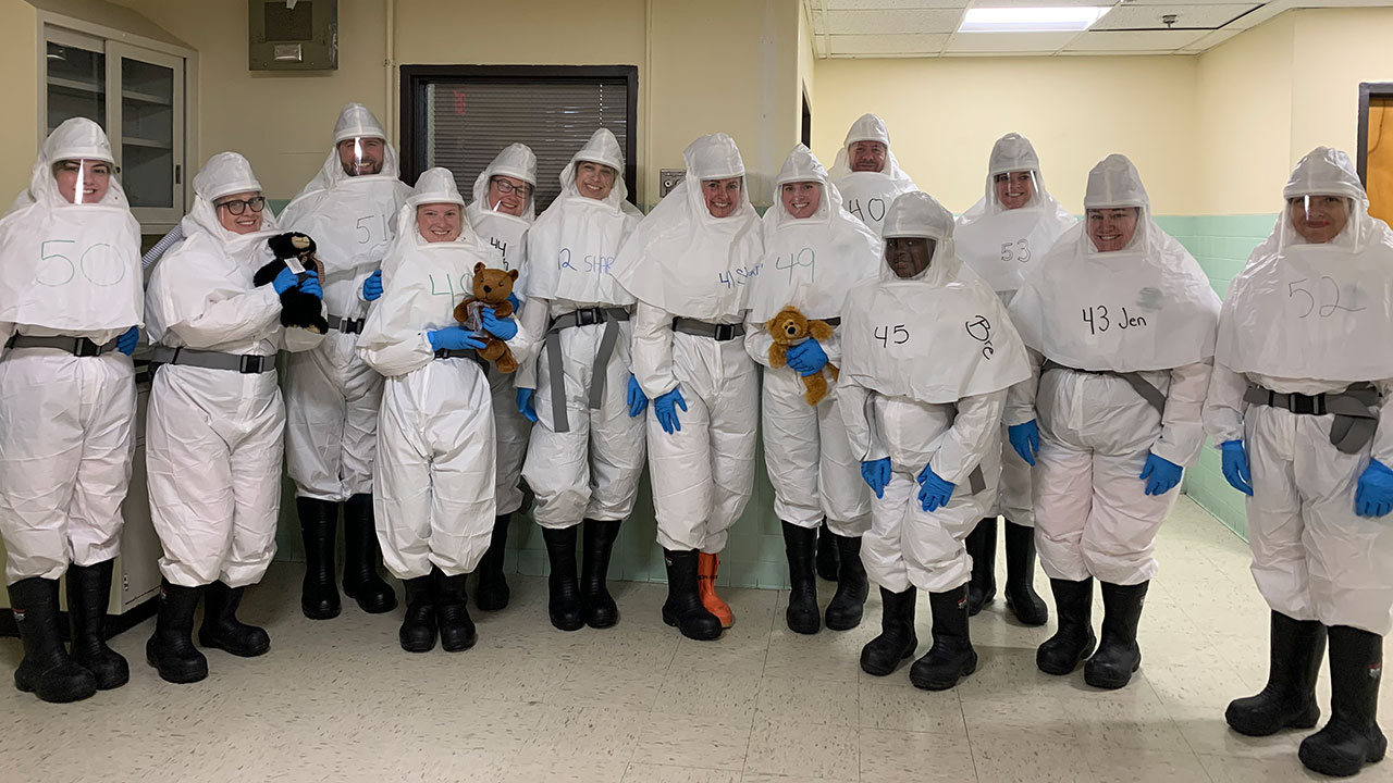 Nursing students take part in FEMA training 