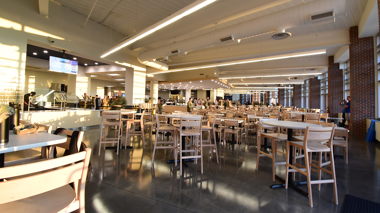 Dining Hall gets new look, food options