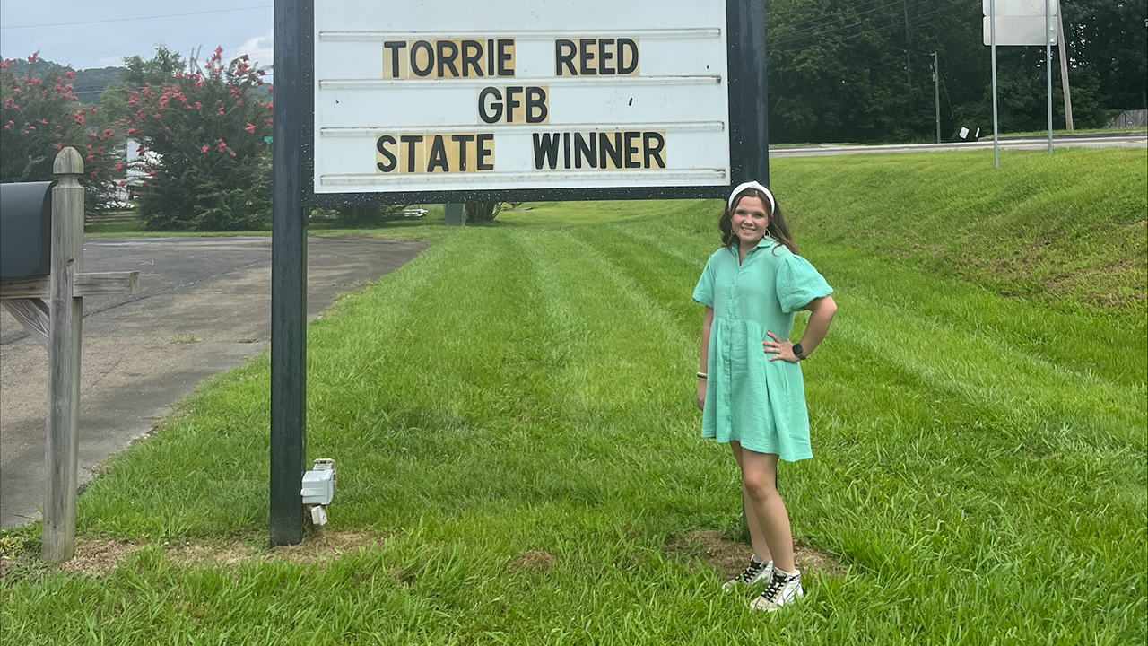 Student wins Farm Bureau award