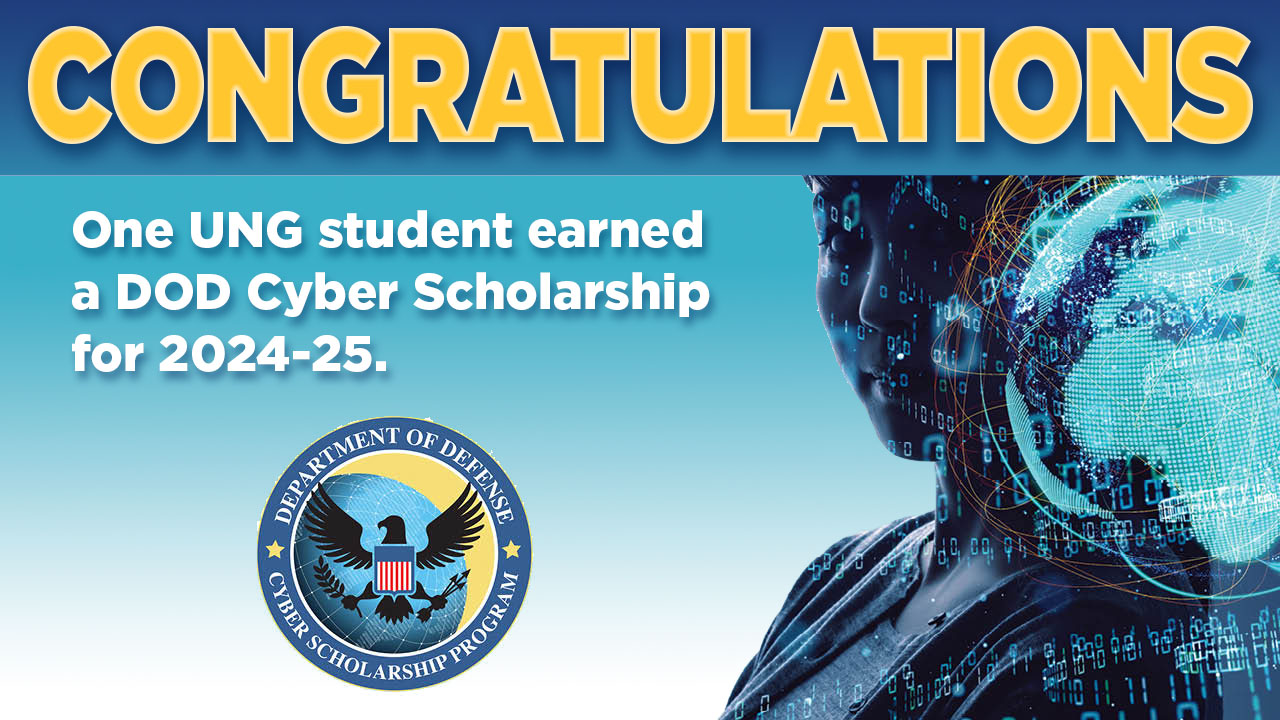 Grad student wins DOD Cyber Scholarship