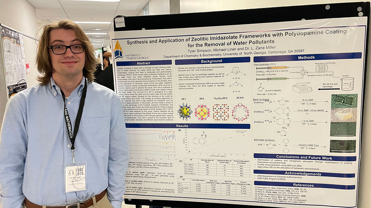 Student wins chemistry research award