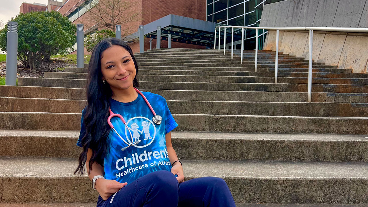 Nursing program helps alumna care for kids