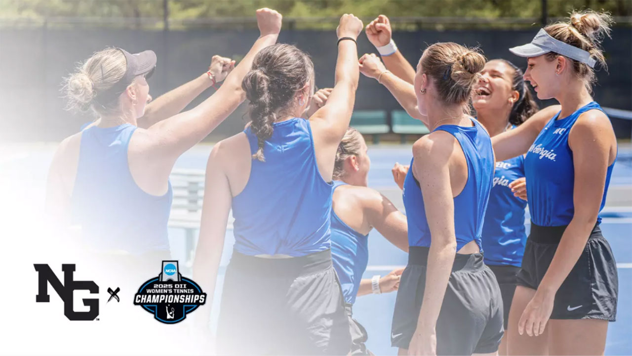 The UNG women's tennis team earned the No. 2 seed in the NCAA Division II Southeast Regional and will host a four-team pod May 12-13.