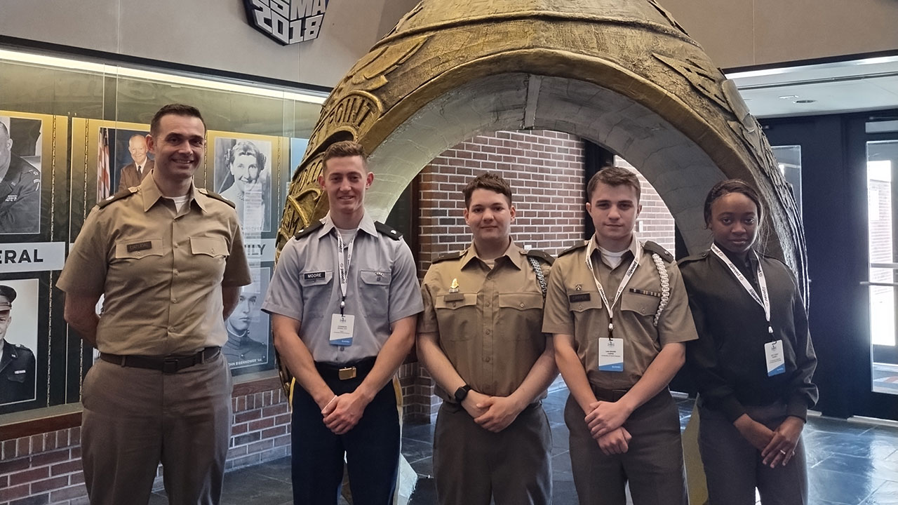 Cadets attend cyber event at West Point