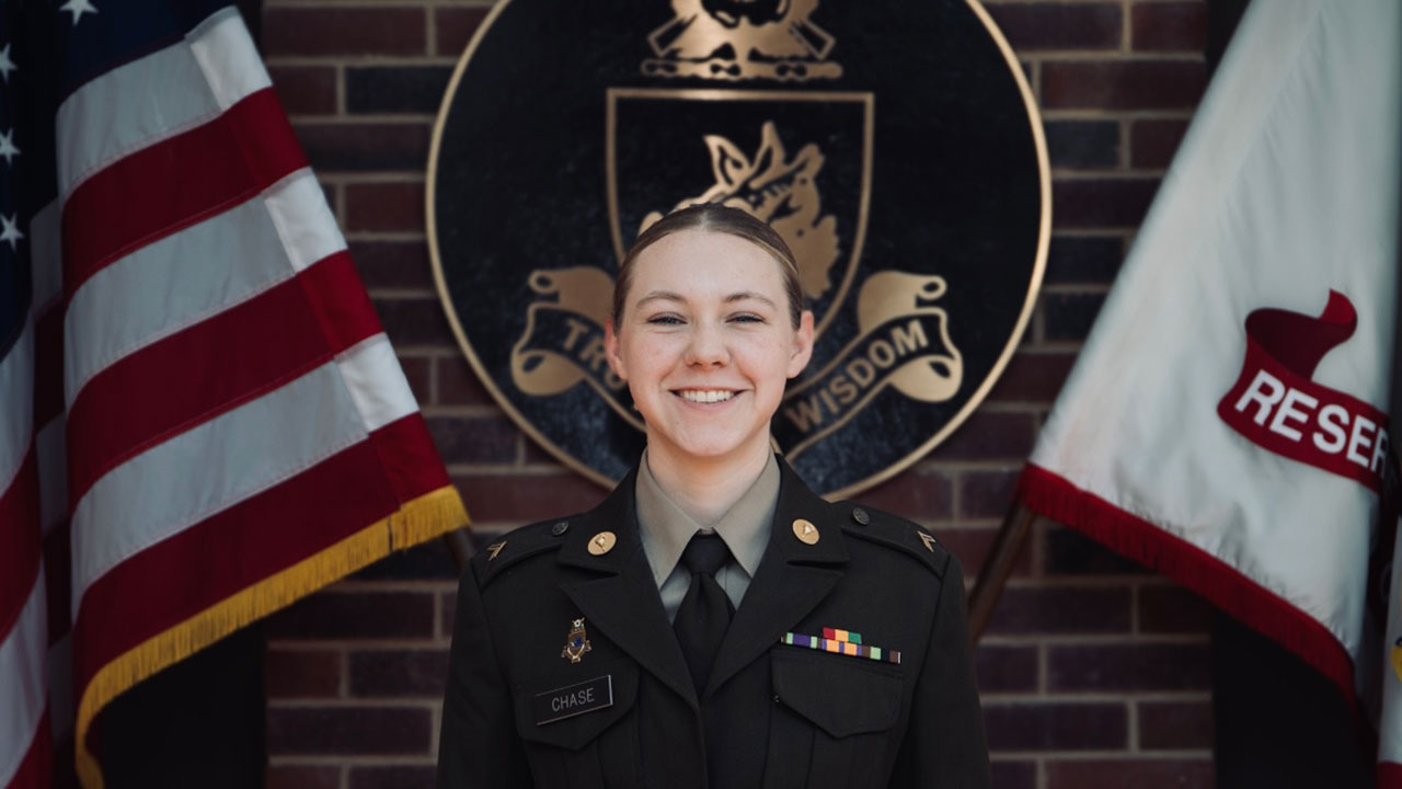 Cadet embraces growth as leader in Corps