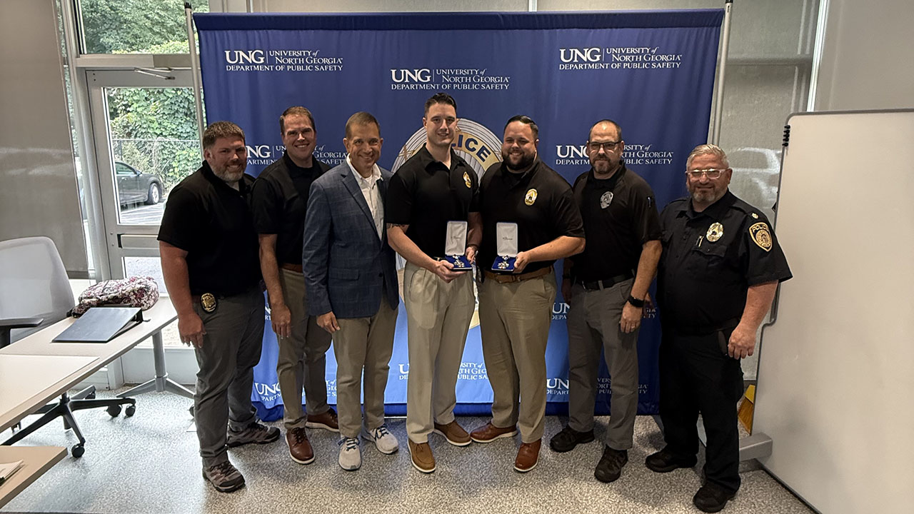 Public Safety officers save football fan's life