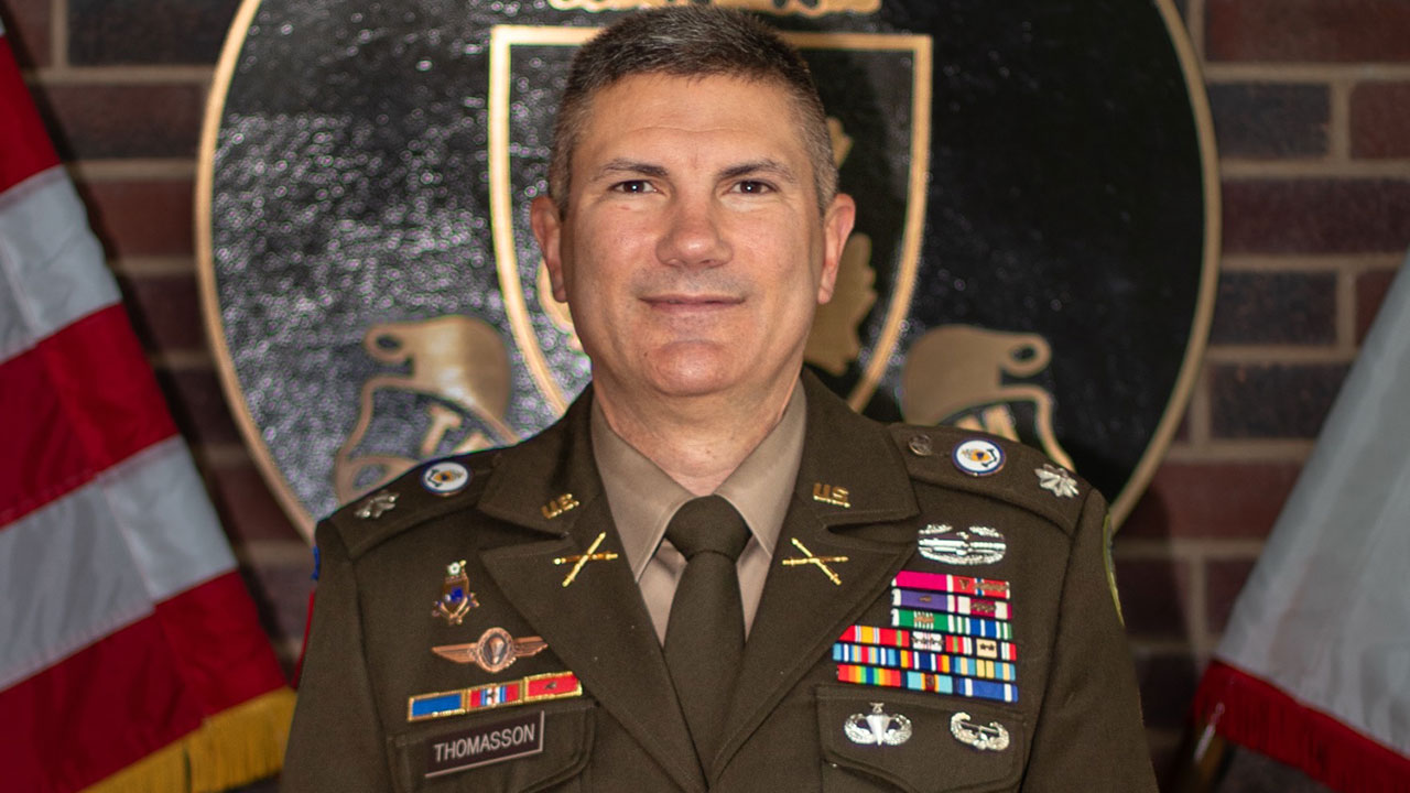 Thomasson named commandant of cadets