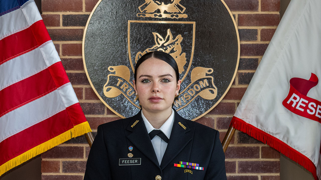 Feeser stands out, blazes path for others