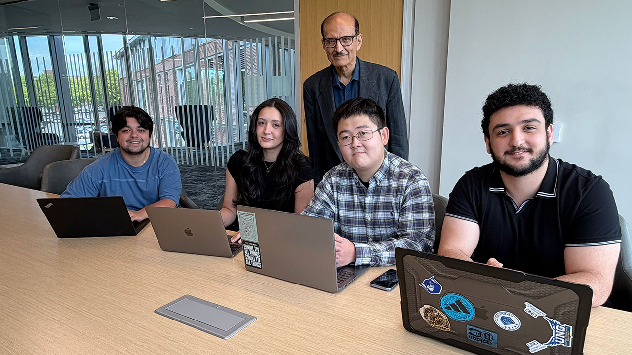 Students research network security