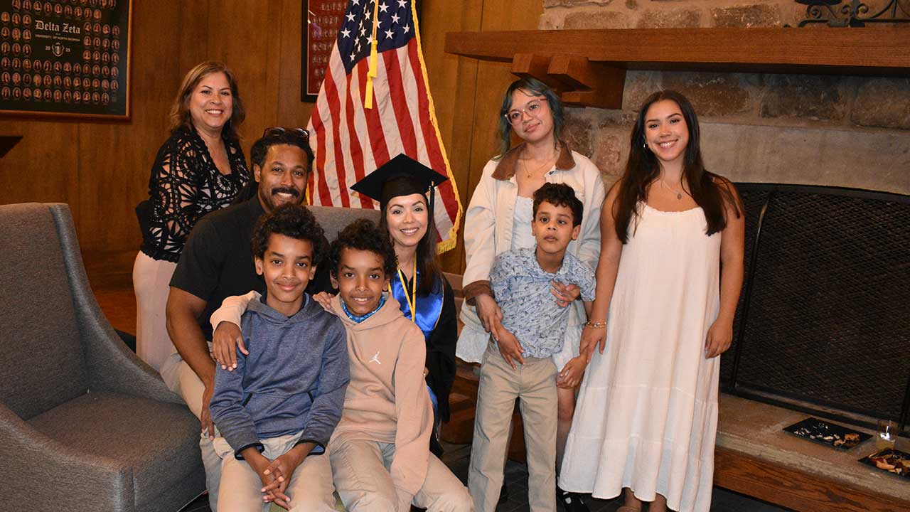 Acker reaches goal of earning degree