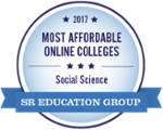 most affordable online college social science 2017