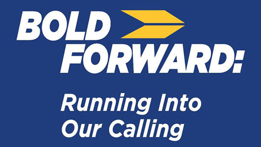 bold forward - running into our calling