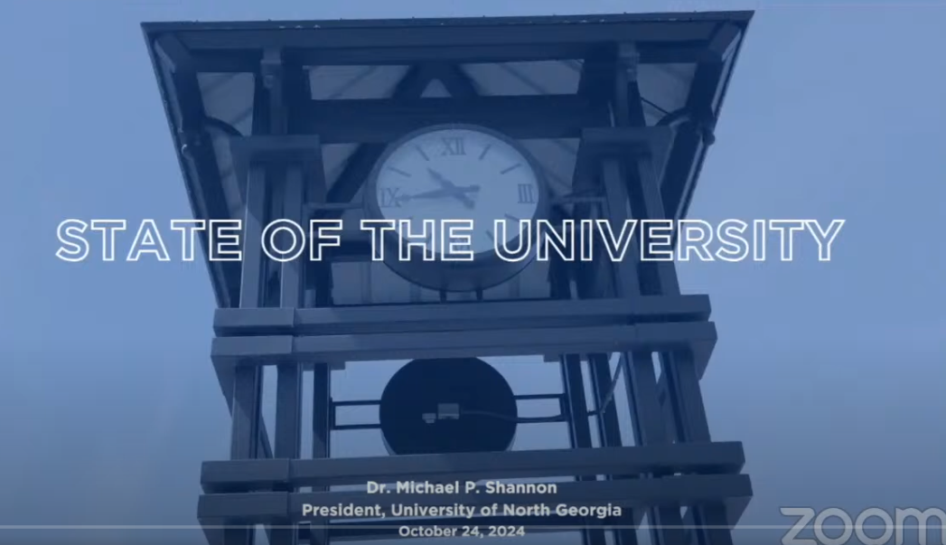 State of the University - GVL Clock Tower