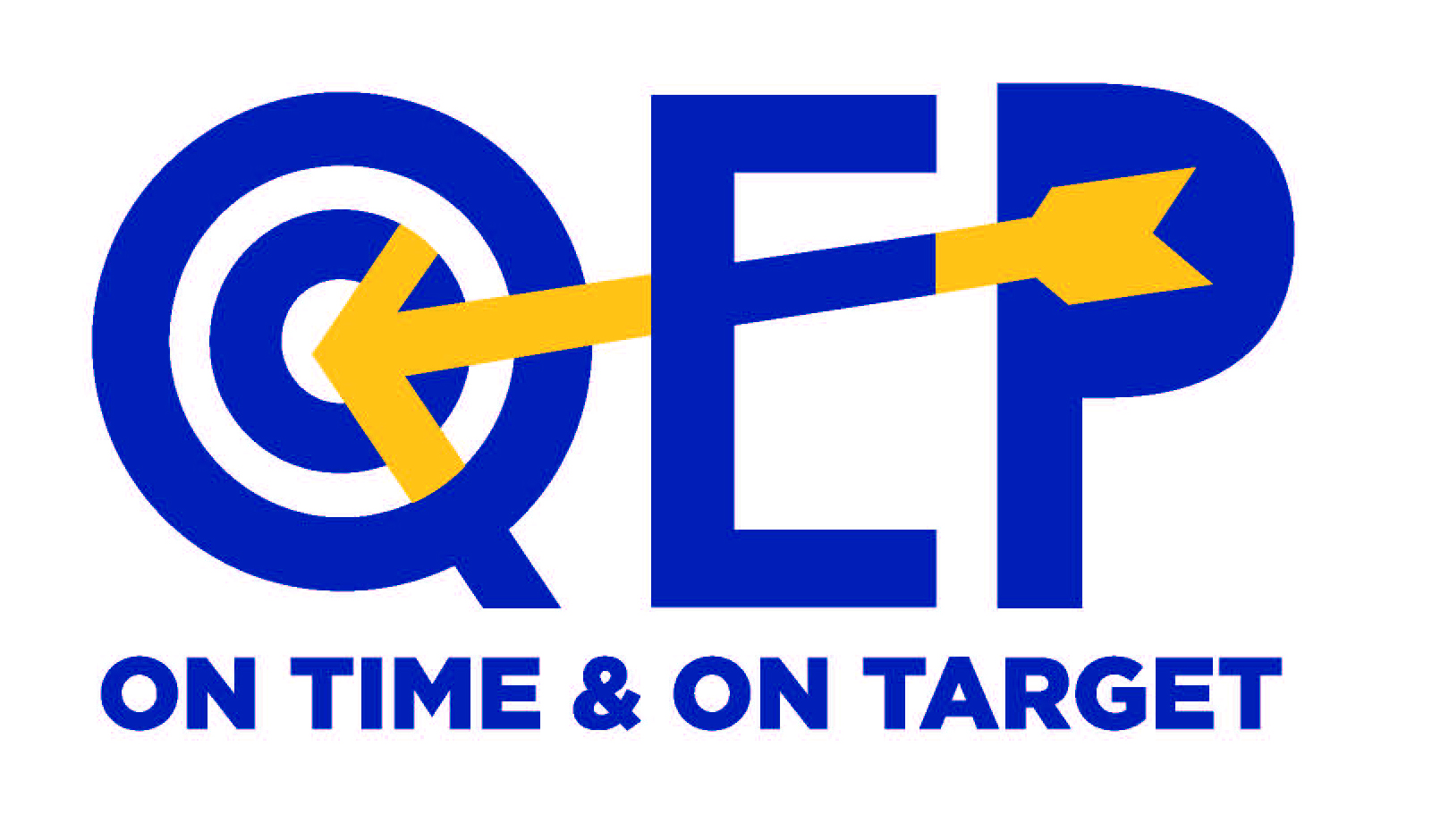 QEP Logo (On Time & On Target)