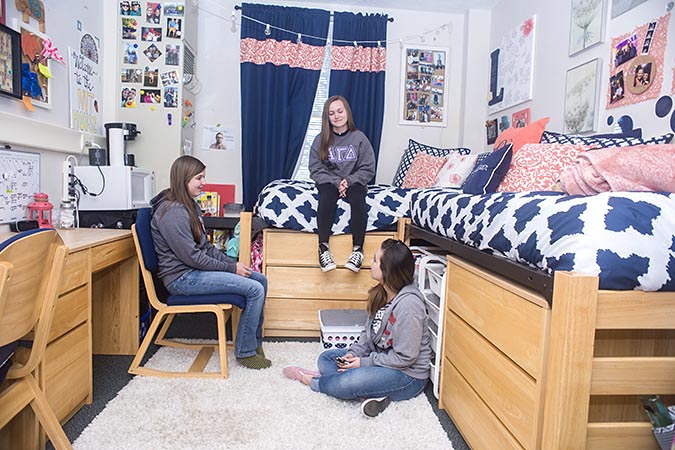 Lewis Hall - Bedroom