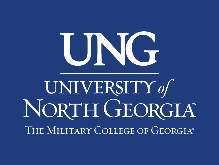 Vertical UNG logo monocolor