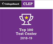 CollegeBoard CLEP Top 100 Test Center 2018 - 2019
