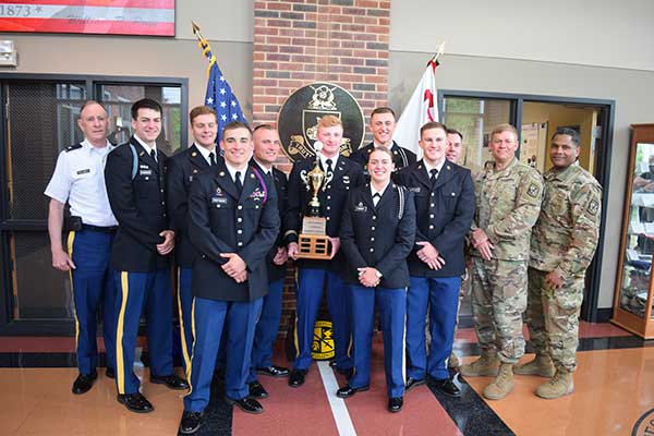 UNG finishes 3rd overall and repeats rotc title at sandhurst