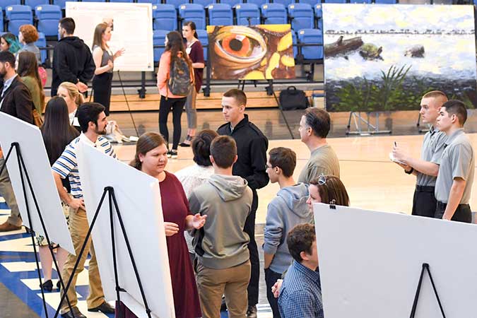 UNG hosts the Annual Research Conference for students to present original research