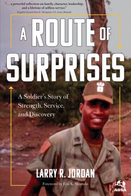 soldier smiling in the field